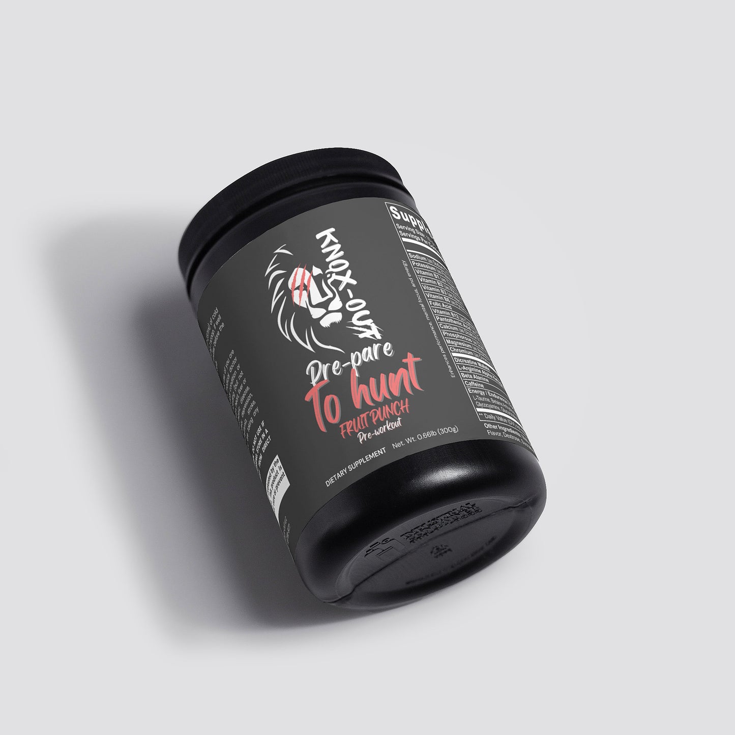 Prepare To HUNT Pre-Workout Powder (Fruit Punch)